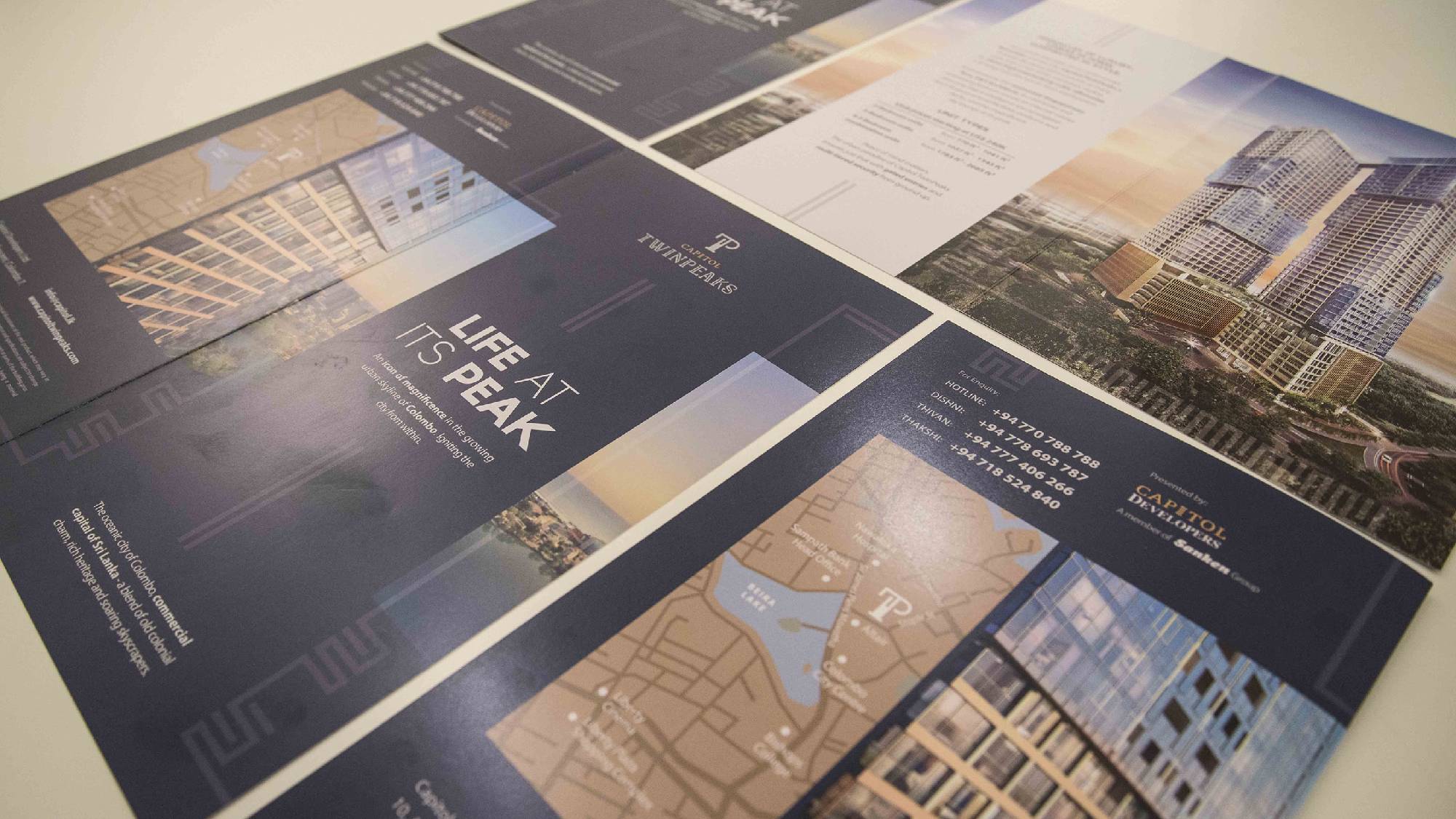 Capitol TwinPeaks: Brochure design