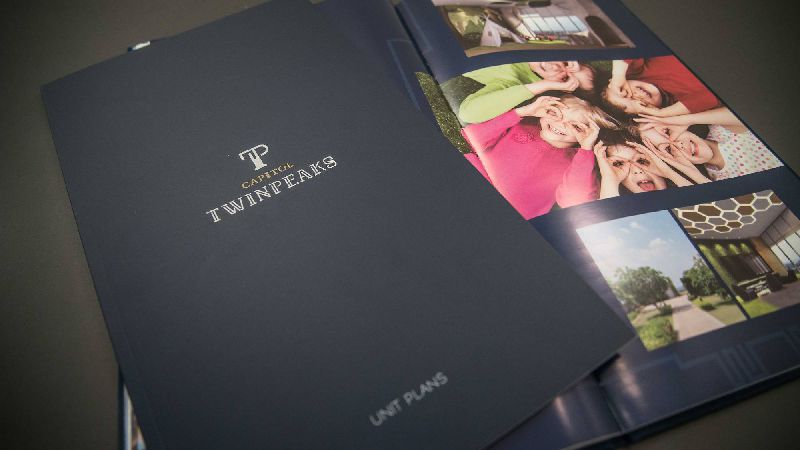Capitol TwinPeaks: Brochure design